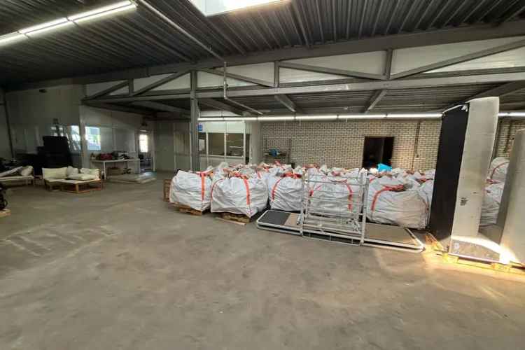 Bedrijfshal Goor te Huur 1183m² Kantoorruimte Goede Bereikbaarheid