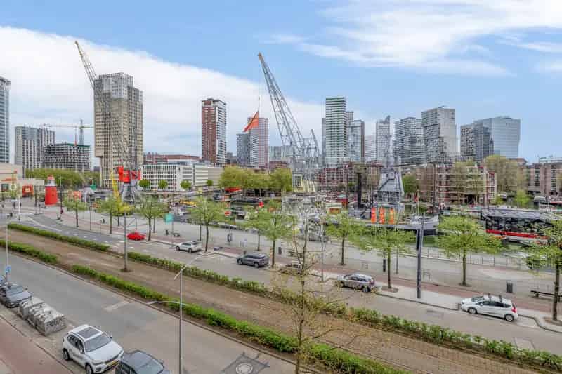 3-Kamerappartement Rotterdam Leuvehaven Toplocatie