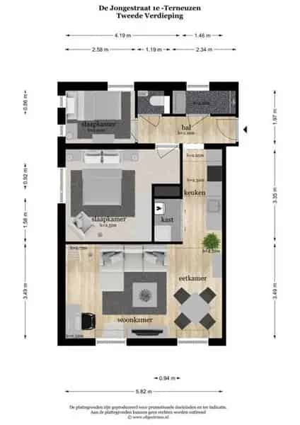Appartement te huur Terneuzen Centrum
