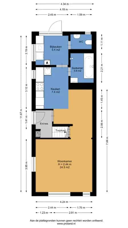 Gezinswoning Jubbega 3 slaapkamers tuin nabij A7