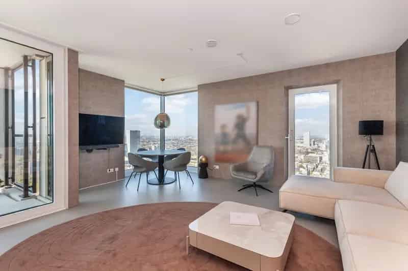 Luxe appartement Rotterdam Zalmhaventoren 3 kamers 100m2