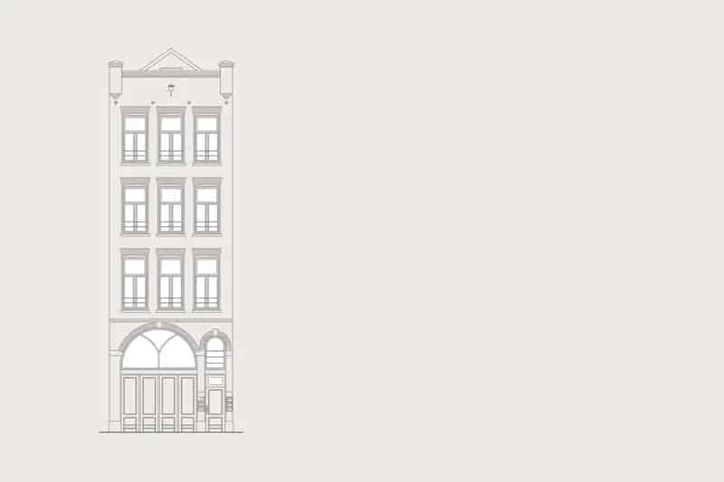 Appartement te koop Amsterdam Centrum 92m2 2 slaapkamers Balkon