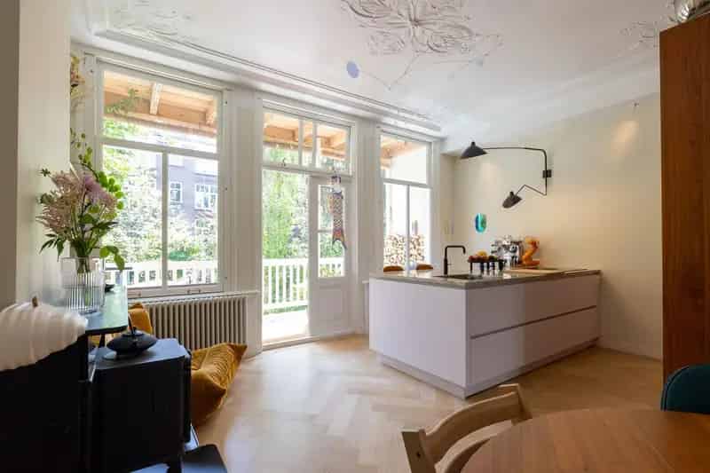 4 Kamer Benedenwoning Rotterdam Gerenoveerd Zuidtuin