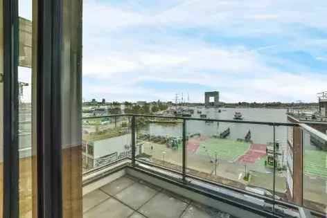 2 Kamer Appartement Amsterdam NDSM-terrein 60m2 Balkon Uitzicht IJ