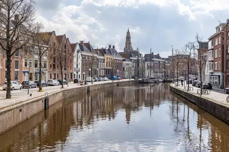 Rijksmonumenten Dubbel Herenhuis Kantoor Groningen