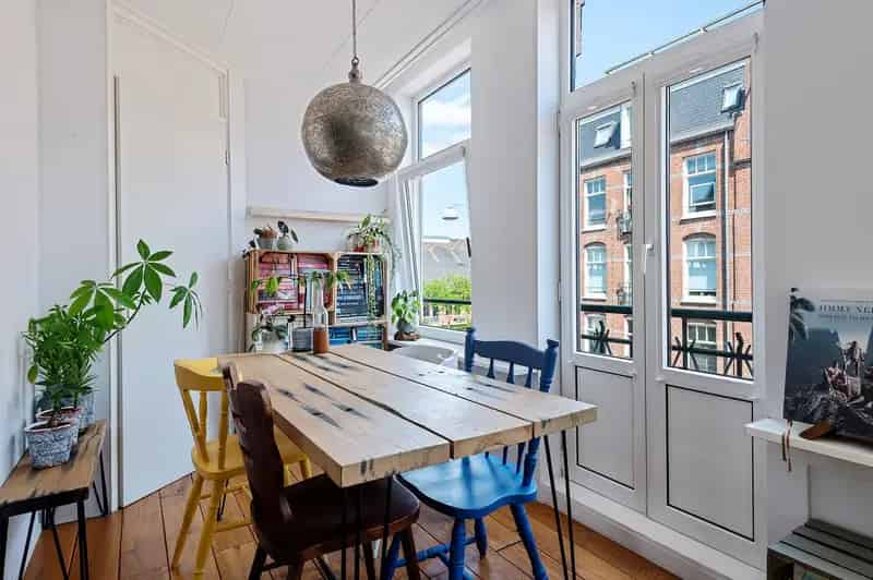 Appartement te koop Westerpark 43m2 2 balkons