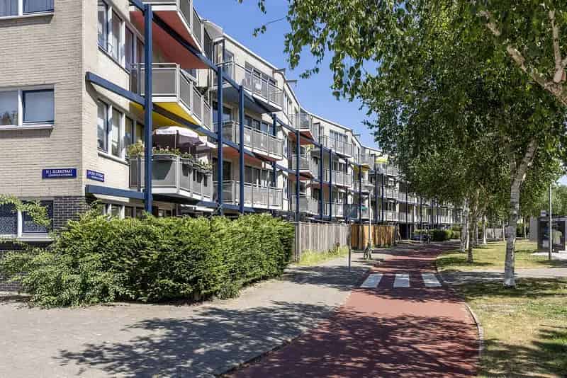 3 Kamer Appartement Amsterdam West 72m2 Balkon