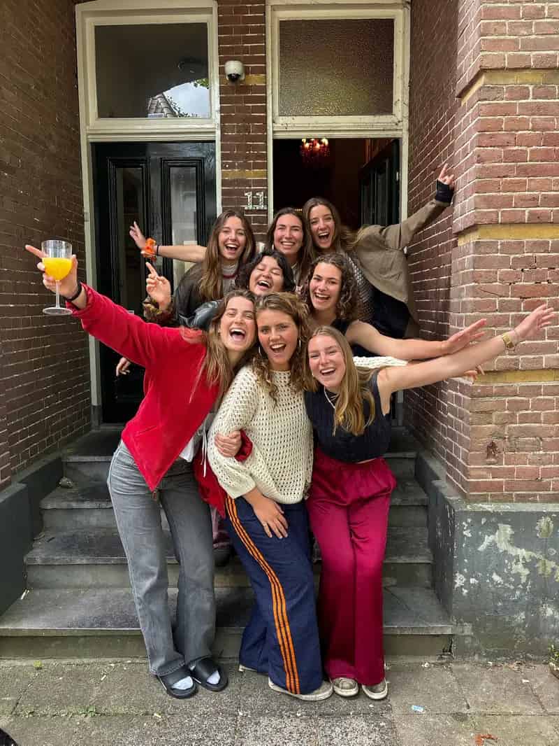 Meidenhuis Wageningen Centrum Grote Tuin Gezellig Actief