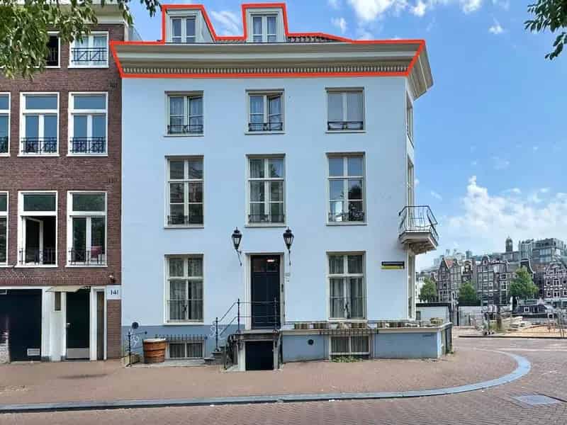Appartement te koop Amsterdam Kloveniersburgwal: 1 slaapkamer, 40m², Amstel uitzicht