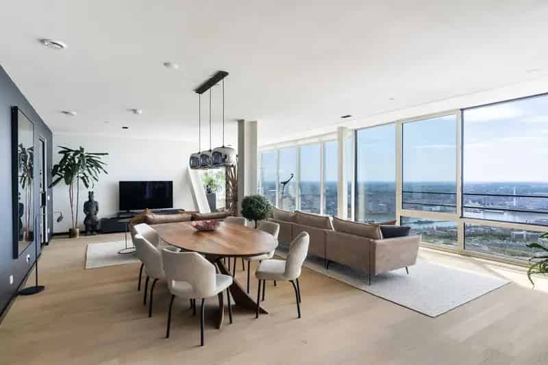 Luxe Appartement Montevideo Rotterdam Prachtig Uitzicht Maas