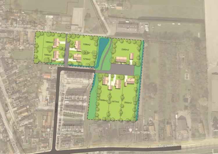 Kavel 7 1877m2 Ruime Bouwvlak Vrijstaande Woning Bijgebouw Zuidwesten Tuin