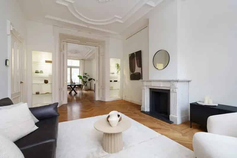 6 Kamer Benedenhuis Amsterdam Oud Zuid Tuin 2 Badkamers
