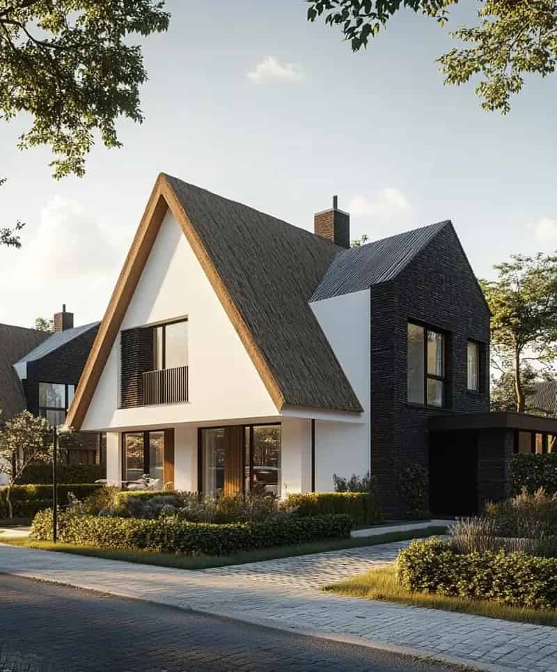 Bouwkavel St Willebrord 1298m² Rustige omgeving Nieuwbouwwoning