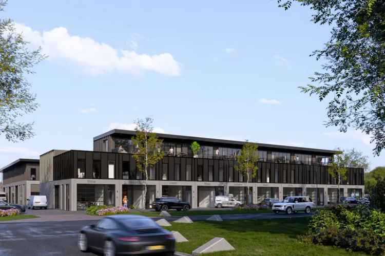Bedrijfshal Enschede te koop: Ruime hoekunit 123m²