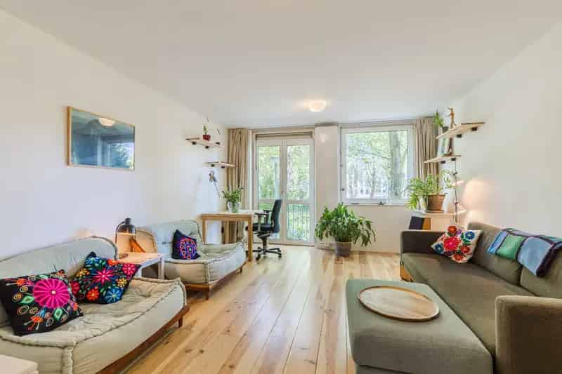 Amsterdam Oostenburgerpark: Licht 2-kamer appartement met tuin