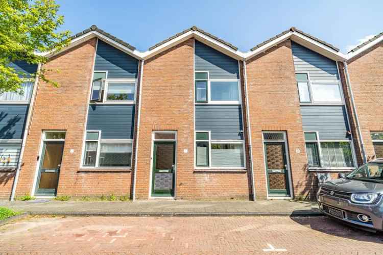 Een gezinswoning te Leiden met 2 slaapkamers en zonnige tuin
