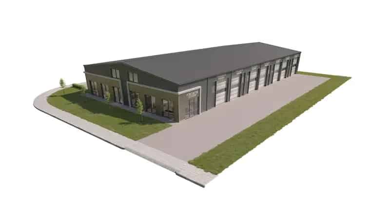 Bedrijfsunit te Huur Menaam 126m² Moderne Ruimte MKB