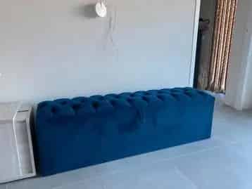 Opbergkist Opbergbankje Blauw