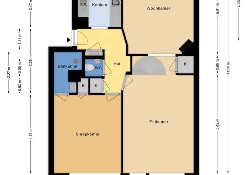 Luxe Appartement 2 woonlagen Den Haag 3 slaapkamers ruim terras