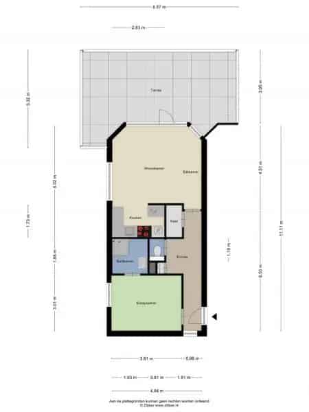 Appartement Te Koop , 11, Kleine Inez erf, Capelle aan den IJssel, Zuid-Holland