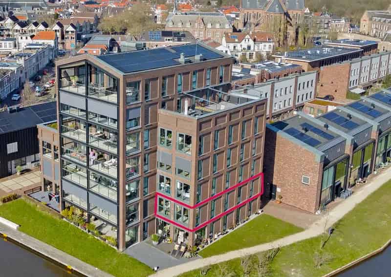 Luxe appartement 129m2 Woerden Defensie-eiland  2 slaapkamers  Serre Parkeerplaats