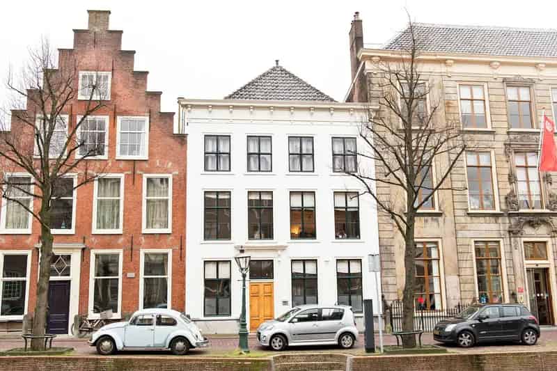 Kantoorruimte Leiden Rapenburg 190m² Rijksmonumentaal pand