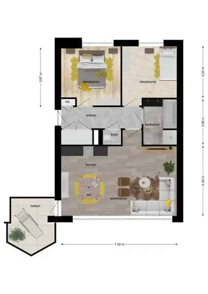 Energieneutraal Appartement Maastricht Groene Loper te Huur