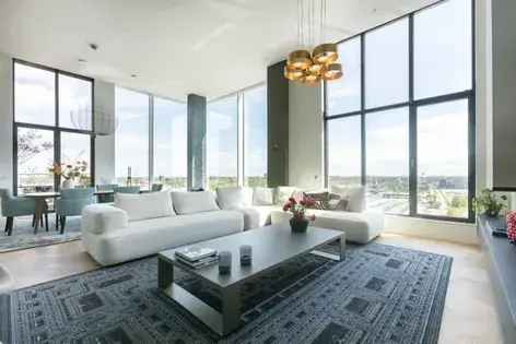 Luxe Penthouse Amsterdam 190m2 3 slaapkamers Panoramisch Uitzicht