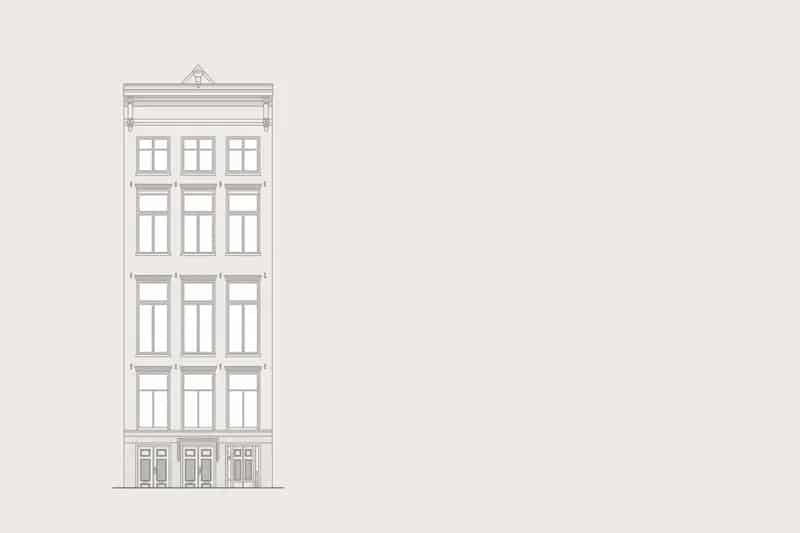 Keizersgracht Kantoor Amsterdam Wonen Werken 159m2 Rijksmonument