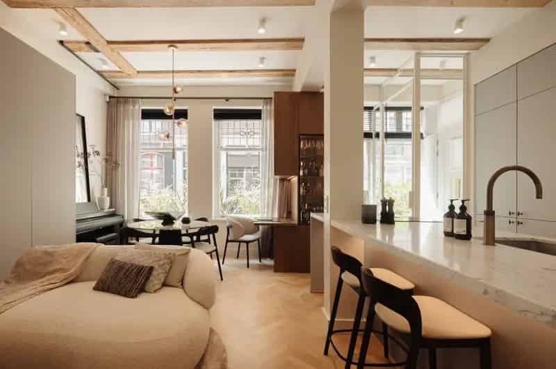 Jordaan Appartement 59m2 2 Slaapkamers Recent Gerenoveerd