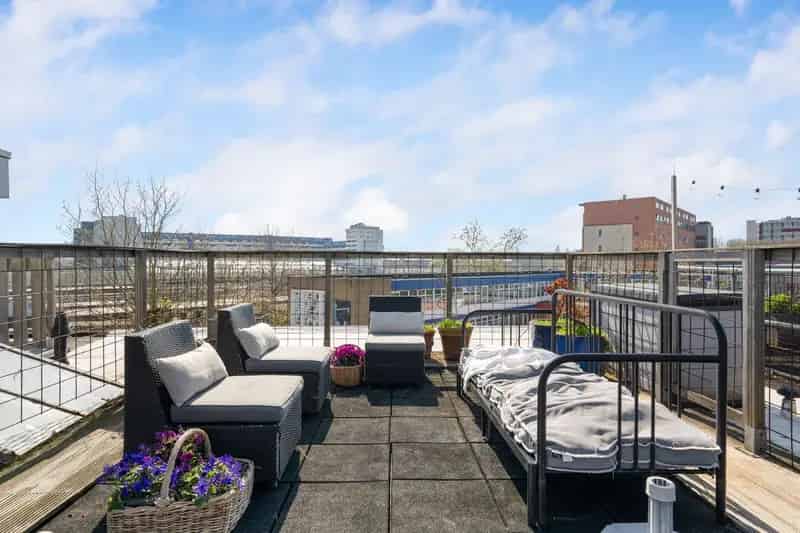 Appartement te koop Rotterdam Provenierswijk 5 slaapkamers dakterras