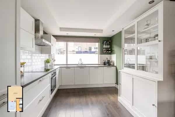 Maisonnette Schiedam Noord 3 slaapkamers moderne keuken
