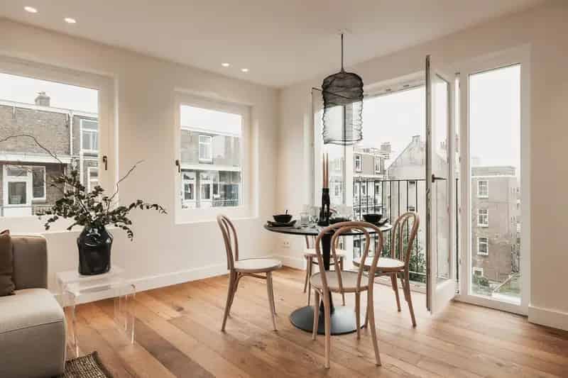Luxe Jordaan Appartement 44m2 Dakterras 10m2  Energielabel A