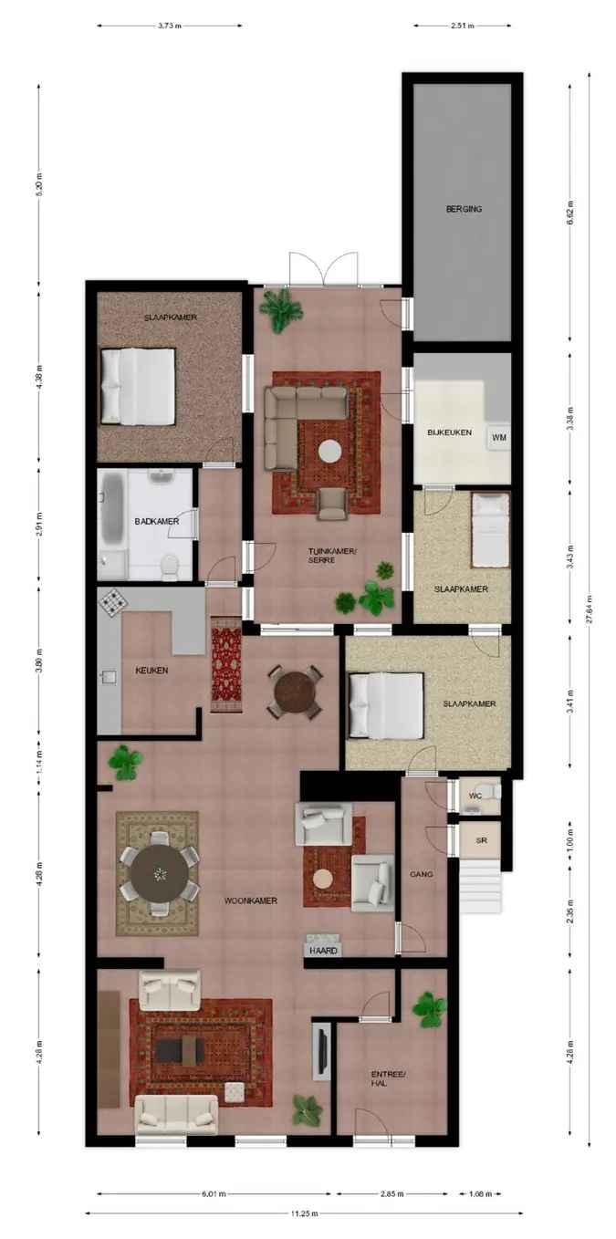 Ruim appartement met garage in Bleijerheide
