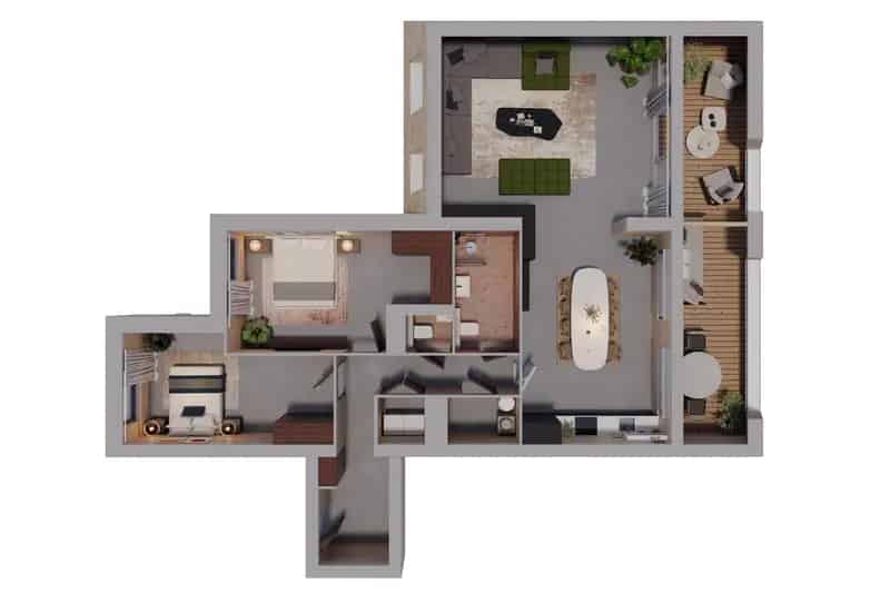 Luxe Appartement Schalkhaar 127m2 Dakterras A+++
