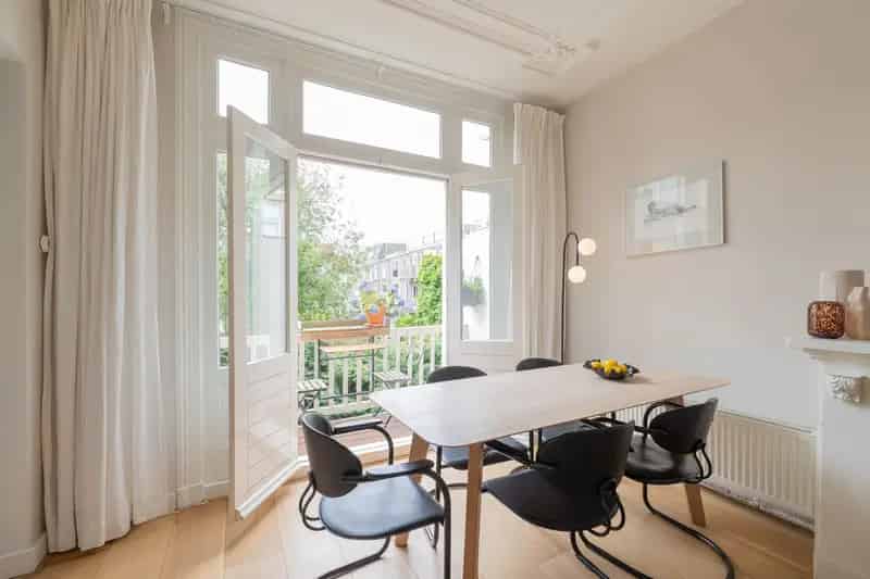 Appartement te koop Oud West Amsterdam 60m2 2 balkons