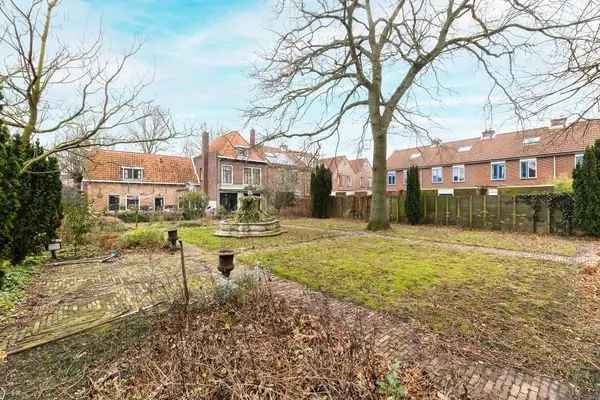 Rijksmonument Vlissingen 5 slaapkamers grote tuin