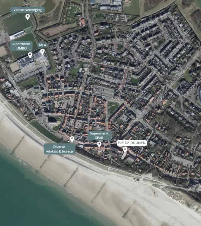 Commerciële Ruimte te Zoutelande 90m²  Duinweg