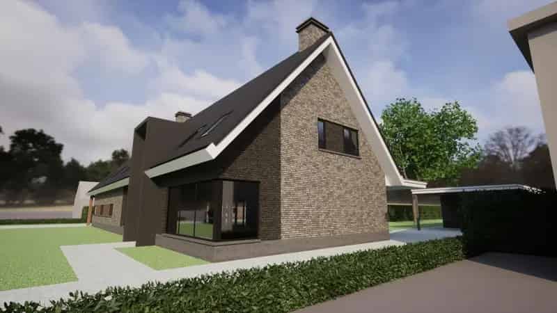 Moderne Boerderij Bergeijk: Ruime woning met garage en carport