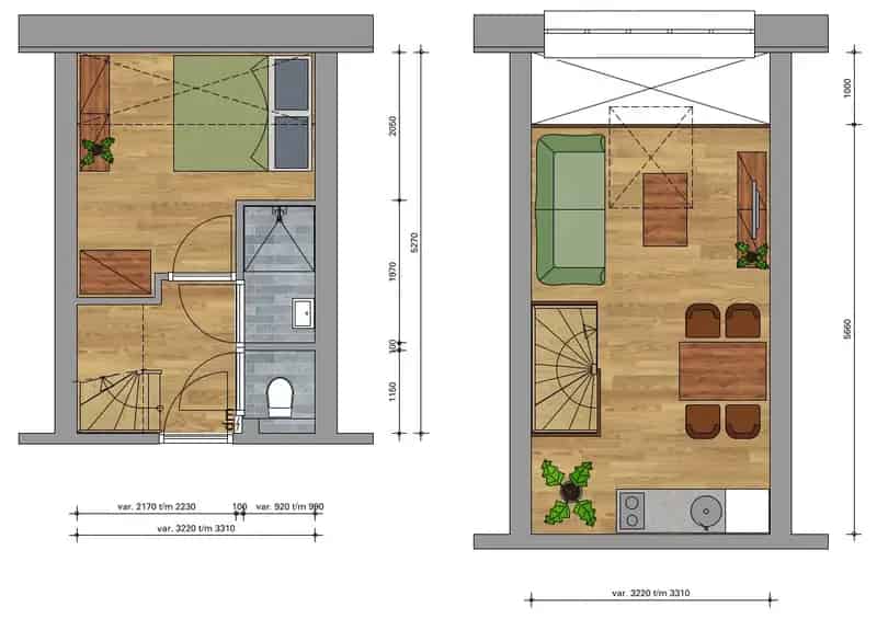 Te Huur: Appartement 34m2 Sionsweg - Gemeubileerd - All-in