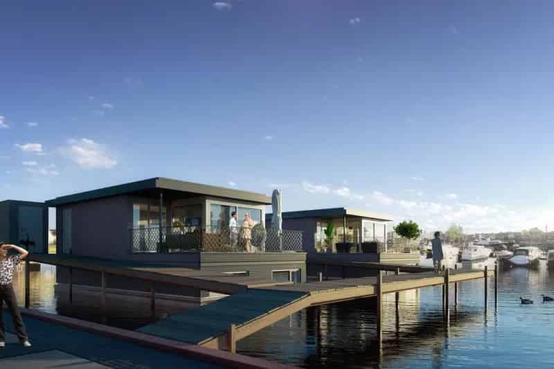Waterwoning 111m2 Westknollendam 3 slaapkamers luxe badkamer