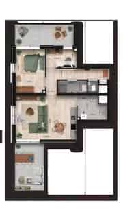 2 Kamer Appartement 69m2 Nieuwkoop - Duurzaam Wonen