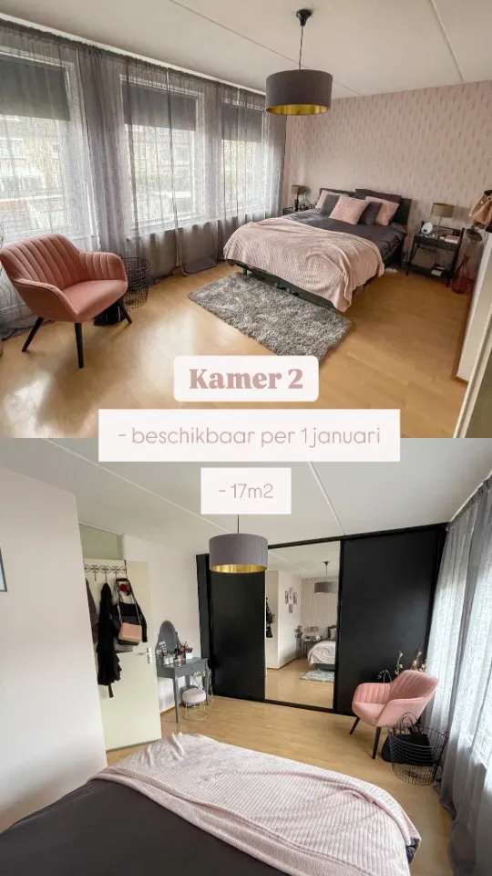 Kamer vrij in fijn, ruim en rustig meidenhuis 